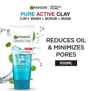 Garnier Pure Mask Scrub-100ml